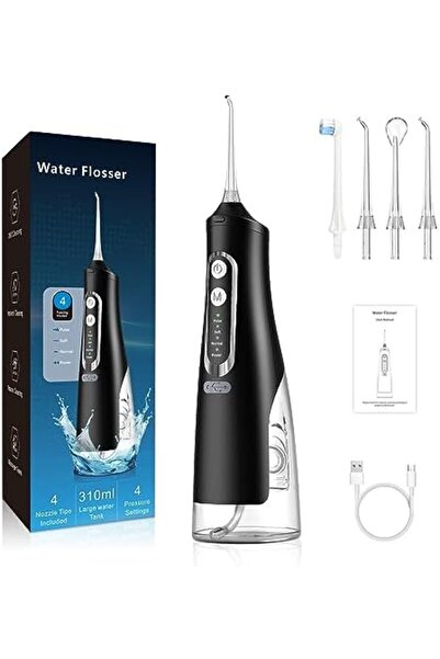 R REVA Reva Electric Water Flosser for Teeth Cleaning, 310ML Large Tank, IPX7 Waterproof, Rechargeable Cord