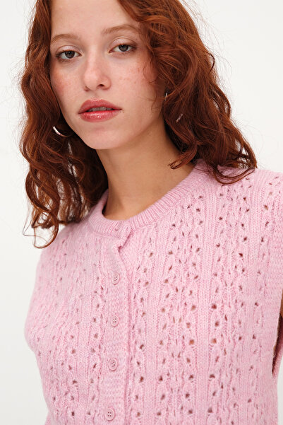 Addax Buttoned Knitwear Vest Y3470