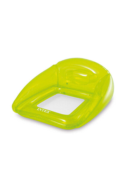 Intex Saltea fotoliu verde transparent, 1.04*1.02 cm