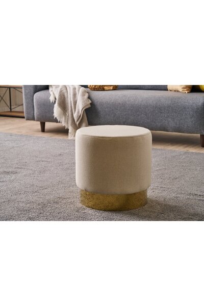 Rabi Bodrum Puf Arz Krem