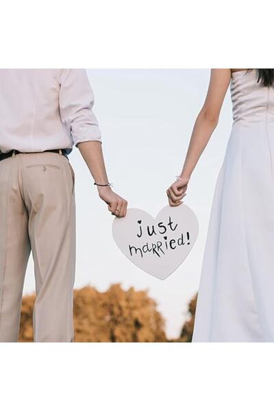 General Store Set bracelets for couples with heart magnet, black, adjustable, handmade, SA&SO