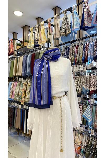 KUQOS Stripe Round Shawl