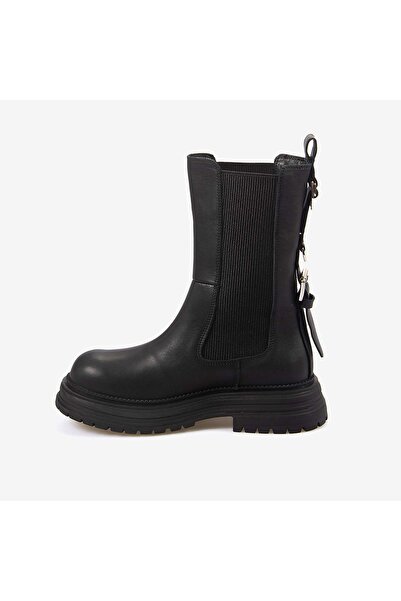 Rouge Genuine Leather Women's Daily Boots 1041