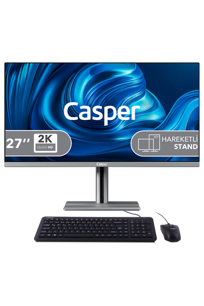 CASPER Nirvana A87.1362-BF00X-V-G Intel Core i7-13620H 16GB RAM 1TB NVMe SSD Freedos All in one