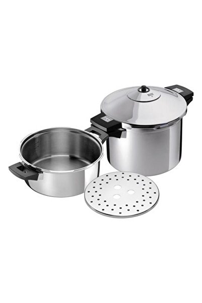 Kuhn Rikon 3014 Duromatic Inox 8 + 4 Litre Düdüklü Tencere Seti
