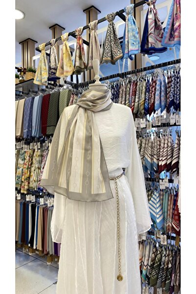 KUQOS Stripe Round Shawl