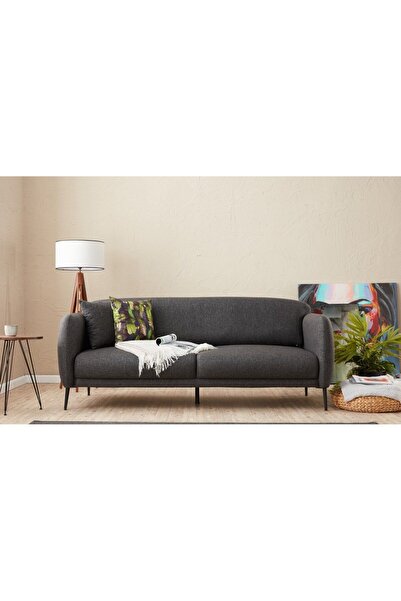 Rabi Venüs Yataklı Üçlü Koltuk Antrasit