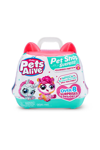 Pets Alive Magazin de animale de pluș interactiv vorbitor în pijamale 9532