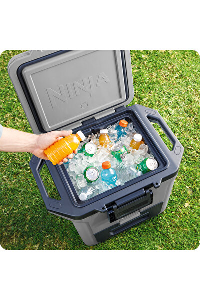 NINJA Lada refrigerator, 28 L, gray,