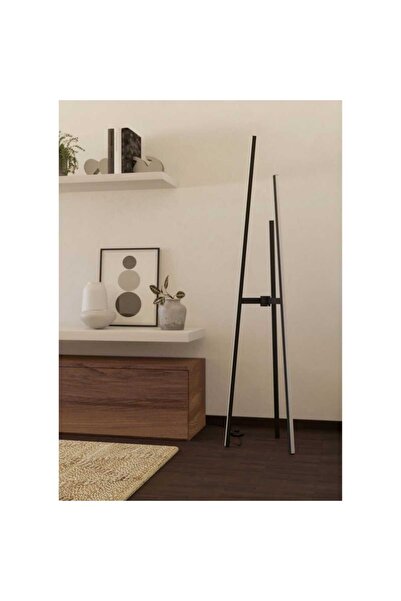Eglo LED floor lamp, made of steel and aluminum, warm light, 4300lm, 30W, 1510 x 355 mm, IP20, fini...