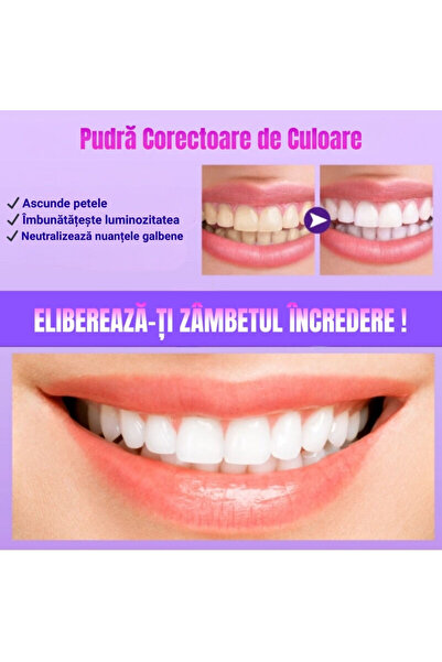 OEM Violet powder for teeth whitening and natural color correction | 50 g, YECUCE®