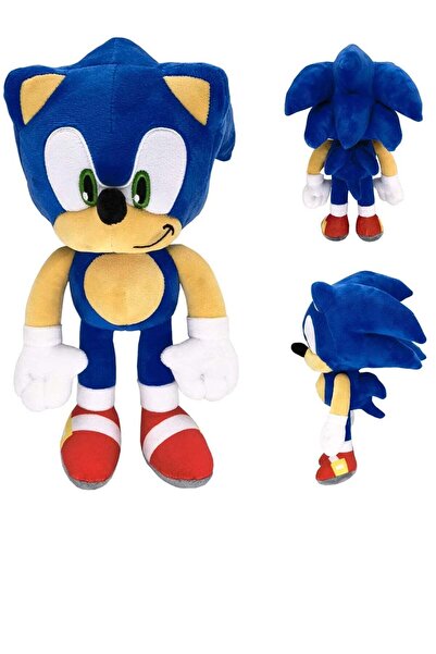 XICEN 12" Sonic The Hedgehog Plush Toy – Classic Blue Stuffed Doll Gift for Kids & Fans