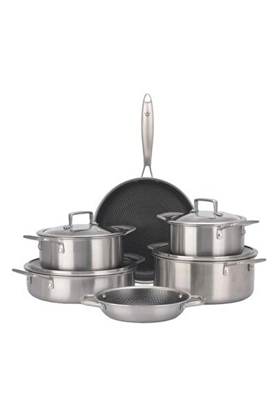 Maxx Doria Steel Fusion 10 Piece Cookware Set