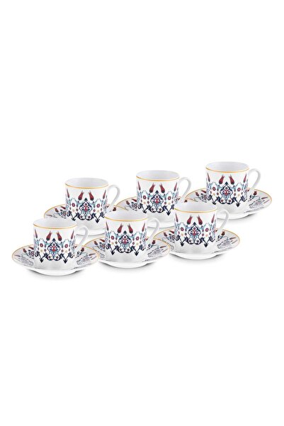 Karaca Haliç Tassen-Set für 6 Personen, 80 ml