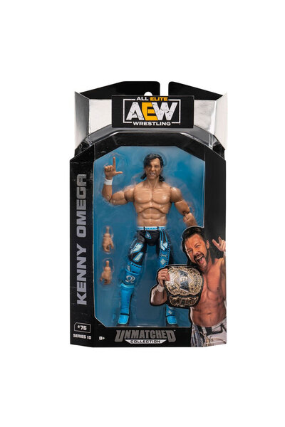 NECO TOYS شخصيات AEW نموذج شخصيات الحركة S10 كيني أوميغا 76