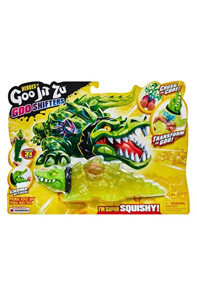 GOO JIT ZU Figurină elastică Gooshifters Primal Rock Jaw