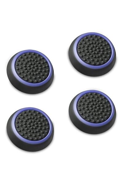 General Store Set 4 Thumb Grip, SA&SO General Store, color Black/Blue, for PS5/PS4/XBOX ONE controllers