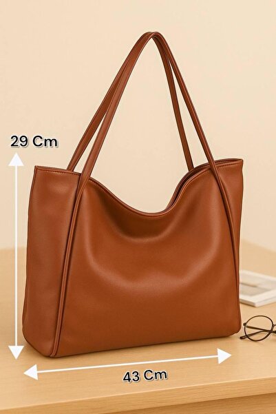 ESTUTE Luxury Large Leather-Look Shoulder Bag – Stylish & Spacious