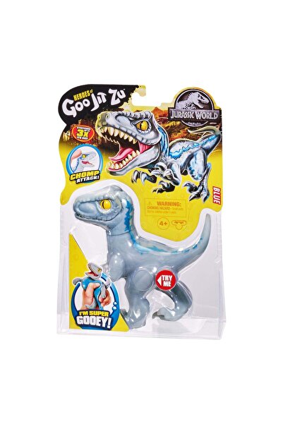 GOO JIT ZU Figurină elastică Jurassic World Albastră