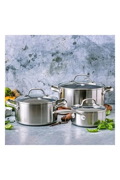 Greenpan Geneva 6 Parça Tencere Seti