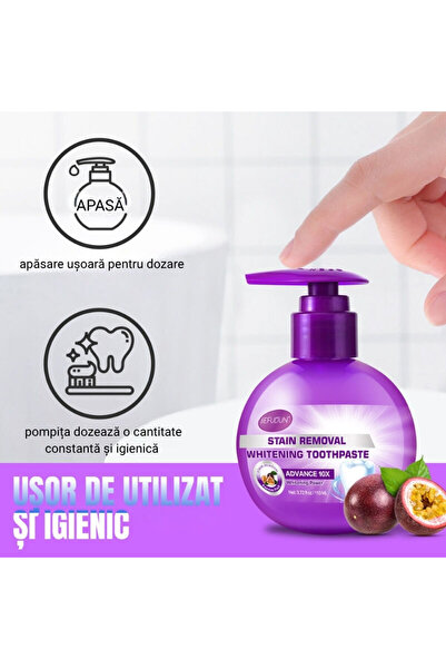 OEM Toothpaste with blueberry extract for whitening and stain removal | 110 ml, SEFUDUN®