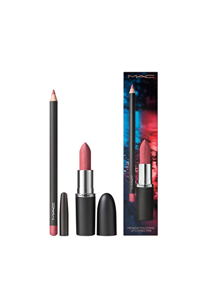 M.A.C MACximal Midnight Lipcombo - İkili Dudak Seti - Pink