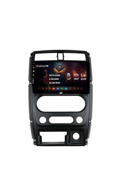 HUB64 Navigatie Suzuki Jimny (2005+), 4GB RAM, Android 13, Octacore, Slot Sim 4G