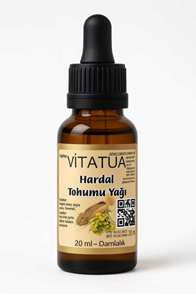 vitatua Mustard Oil 100% Natural Herbal Essential Oil 20 ml