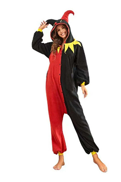 WildFashion Πιτζάμες Kigurumi, τύπου ολόσωμη φόρμα, από απαλό και αφράτο ύφασ...