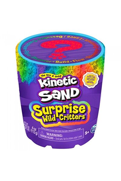 Spinmaster Nisip Kinetic, Spin Master, Set Surpriză, 91 x 91 mm, 5+ Ani