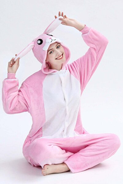 WildFashion Fluffy pajamas, kigurumi jumpsuit type, RABBIT model, PJM245-5