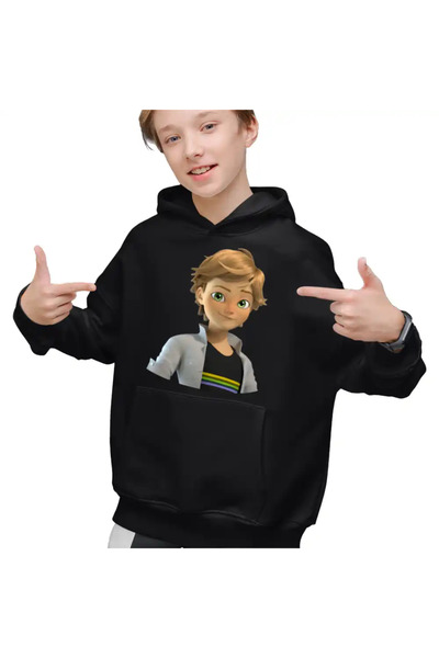 OEM Hanorac Copii Baieti Adrien Agreste Miraculous Buburuza Noir