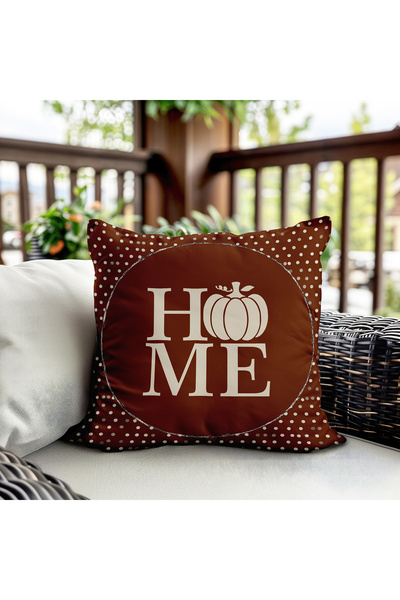 Evmila Husă de pernă cu textură catifelată imprimată pe ambele părți, cu mode...