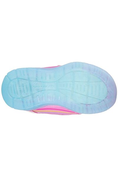 SKECHERS Boots Lights Illumi, růžové, dětské