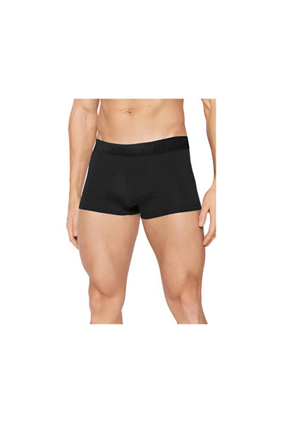 Techsport Boxer Short 3 Pack Men's Boxer (3-Pack) Bx3002 Black