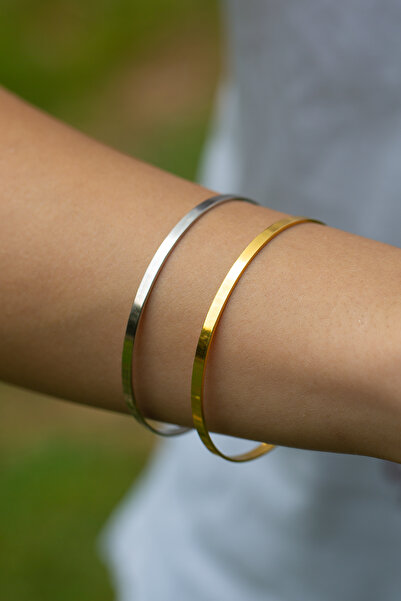 Çgk Çiğdem Gürel Kuyumculuk 2 Adet Kibrit Çöpü Altın Bilezik