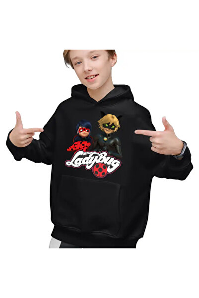 OEM Hanorac Copii Baieti Miraculos Buburuza Motanul Noir