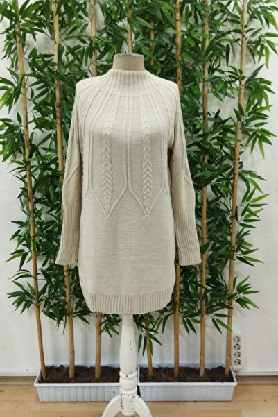 Mossta Μπλούζα με ζιβάγκο - Μπεζ