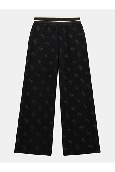 Guess Velvet Girls' Relaxed Fit Pants