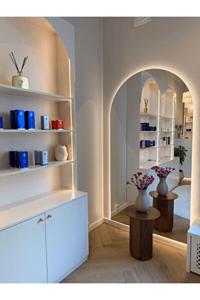 Muummirror Ledli Oval Boy Aynası - Spor Salonları İçin Ledli Boy Aynası - Pre...