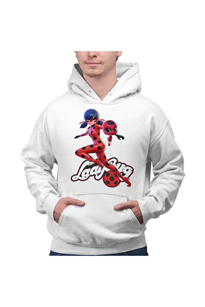 OEM Hanorac Barbati Buburuza Marinette Tikki Ladybug Miraculos