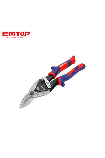 EMTOP Right-Handed Sheet Metal Shears - Professional Metal Cutting Shears | 10" Length