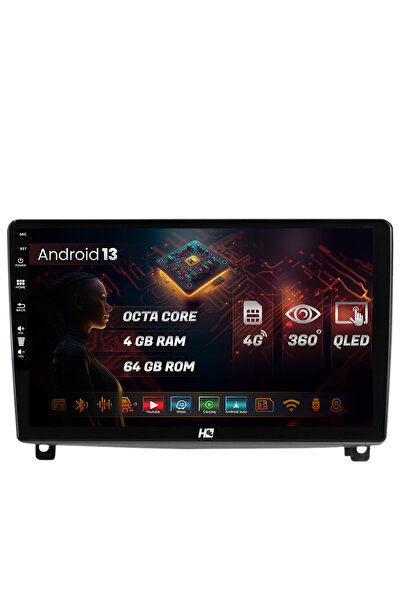 HUB64 Navigatie Peugeot 407 (2004-2011), 4GB RAM, Android 13, Octacore, Slot ...