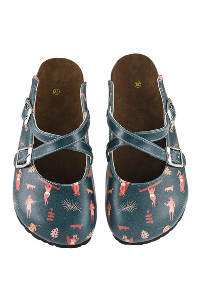 Streetfly Colorful Printed Women's Slippers