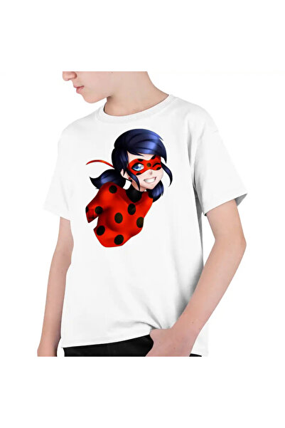 OEM Tricou Copii Baieti Miraculos Buburuza Marinette Ladybug Miraculous