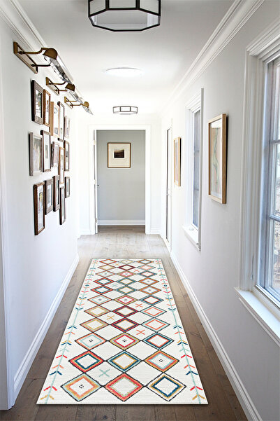 THEMODERNHANE Ψηφιακό εμπριμέ χαλάκι δαπέδου διακοσμητικό που πλένεται στο πλ...