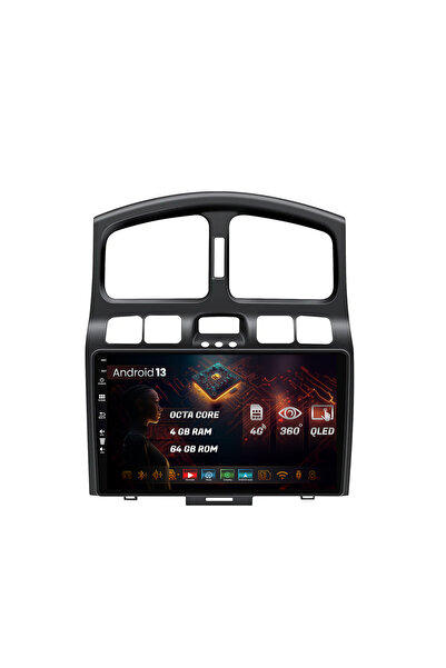 HUB64 Navigatie Hyundai Santa Fe (2001-2005), 4GB RAM, Android 13, Octacore, ...