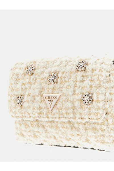 Guess Everlee Kadın Yün Karışımlı Omuz Çantası