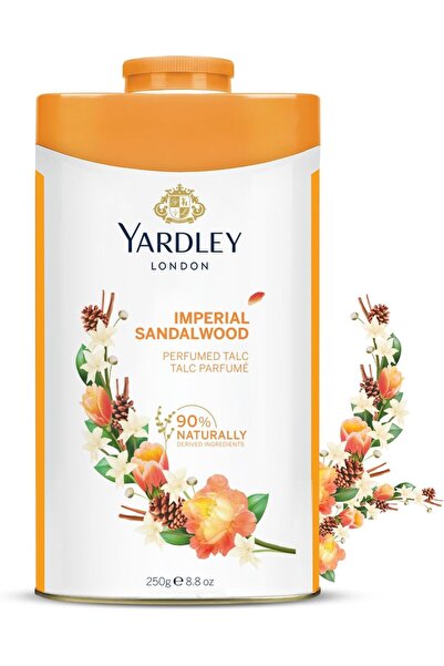 YARDLEY بودرة الجسم لندن إمبريال برائحة خشب الصندل - 250 غرام
