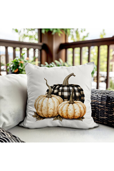 Evmila Husă de pernă cu textură catifelată imprimată pe ambele părți, cu mode...